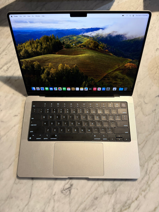 14" MacBook Pro M1 Max Chip 64GB 2TB